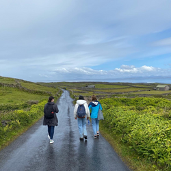 Flaherty-Lovy and friends in the Aran Islands, Ireland