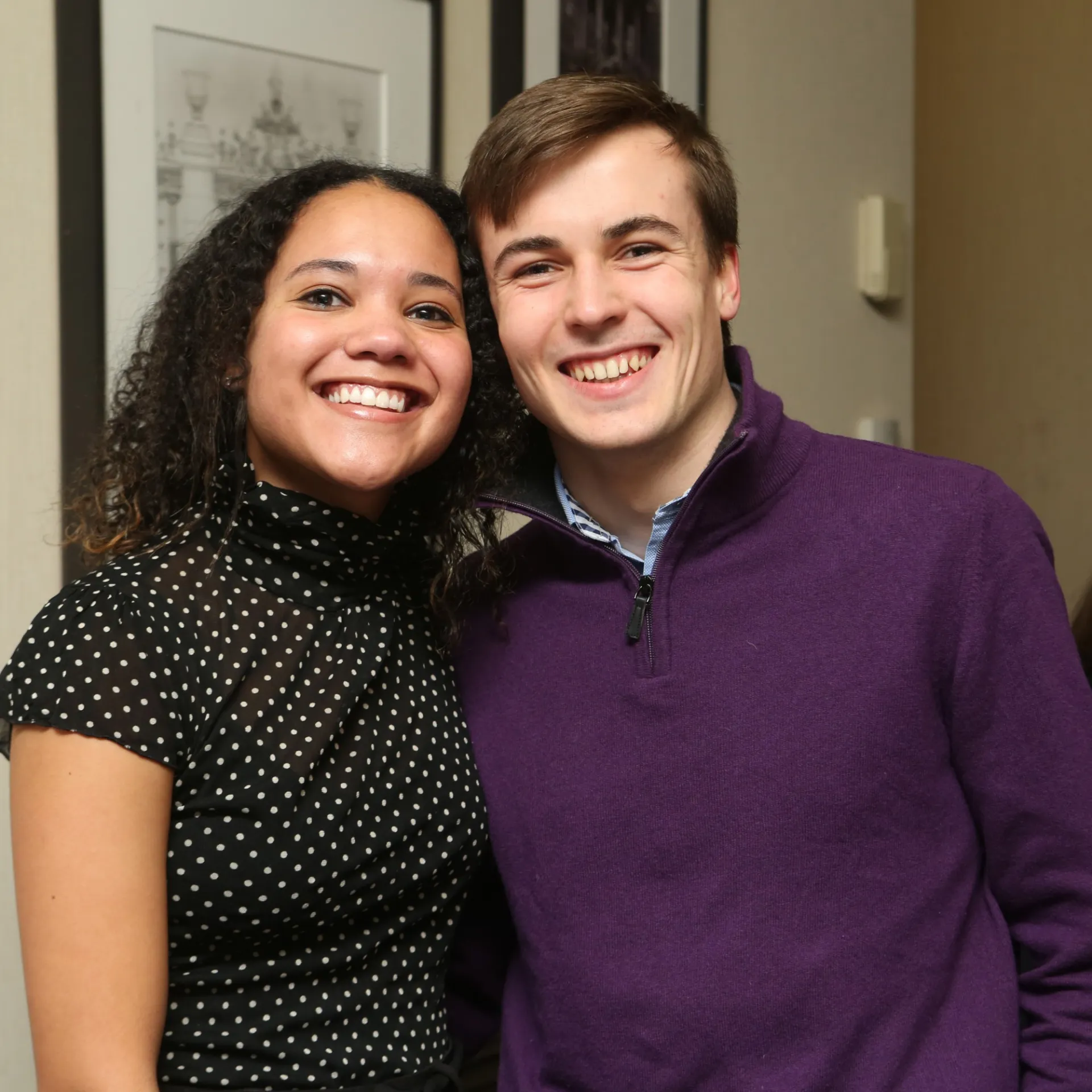 Dual Degree Program students at Honor Society Reception